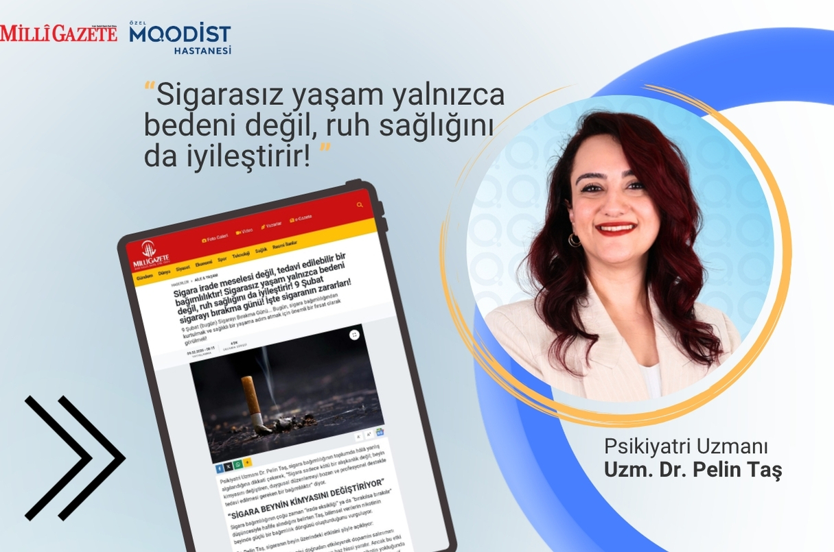Sigara irade meselesi değil, tedavi edilebilir bir bağımlılıktır! Sigarasız yaşam yalnızca bedeni değil, ruh sağlığını da iyileştirir! 9 Şubat sigarayı bırakma günü! İşte sigaranın zararları!