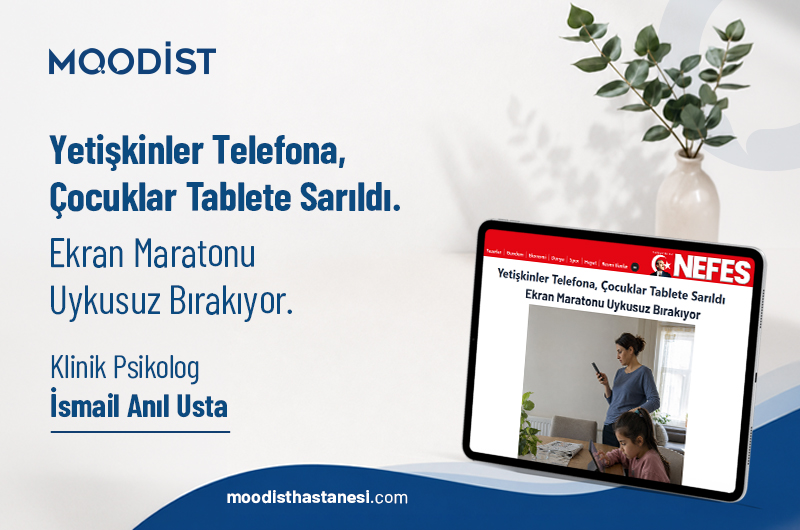 Yetişkinler Telefona, Çocuklar Tablete Sarıldı